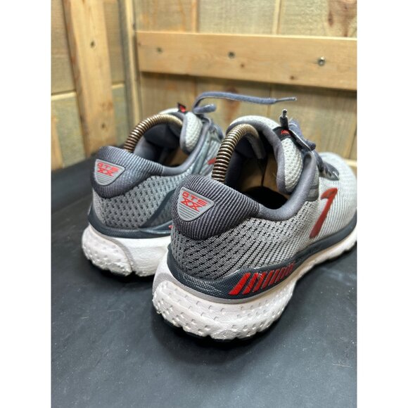 Brooks Mens Adrenaline GTS 20 Running Shoes Size 8.5 Gray Red - Picture 5 of 10